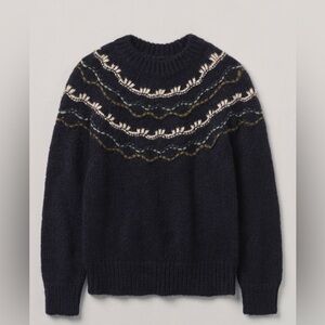 TOAST Stitch Yoke Lofty Sweater